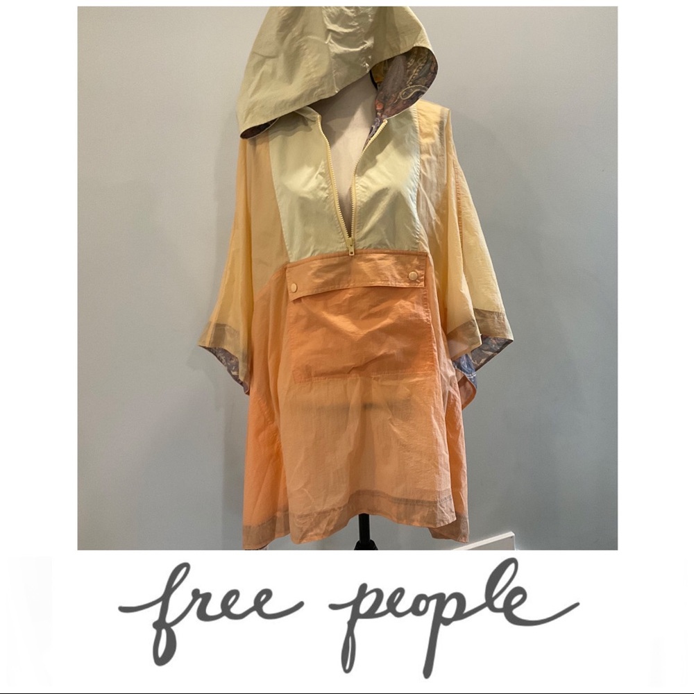 🆕 RARE Free People Poncho, vintage, one size, NWT